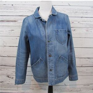 Madewell Joshua Tree denim jean chore jacket size M EUC